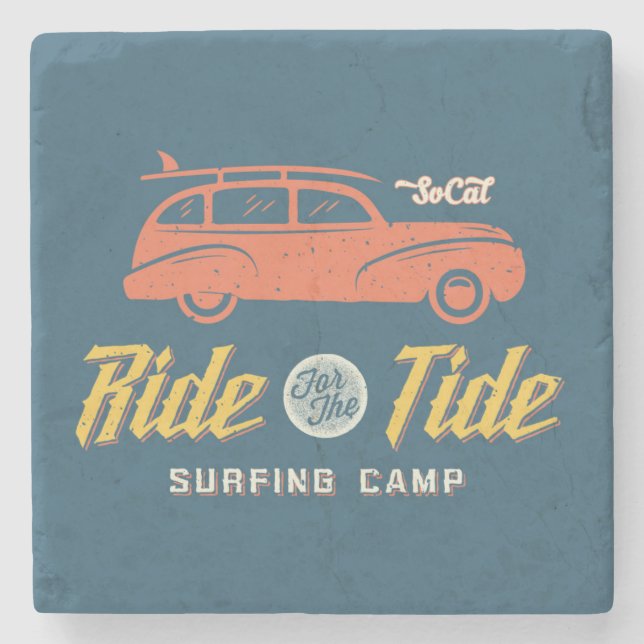 Socal Fahrt für die Gezeiten Steinuntersetzer (Vorderseite)