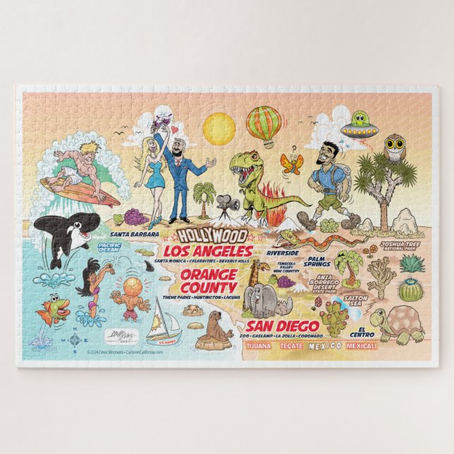SoCal Jigsaw Puzzle (Horizontal)