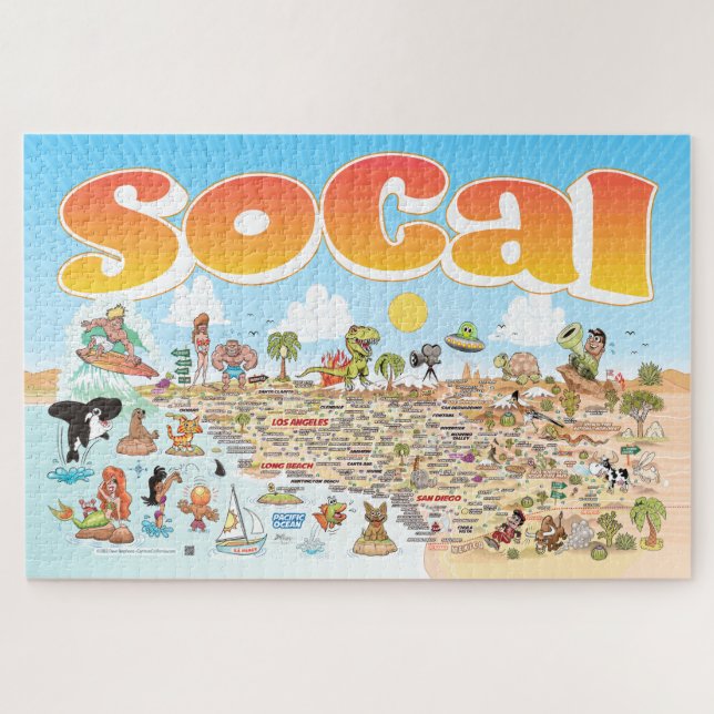 SoCal-Jigsaw-Puzzle Puzzle (Horizontal)