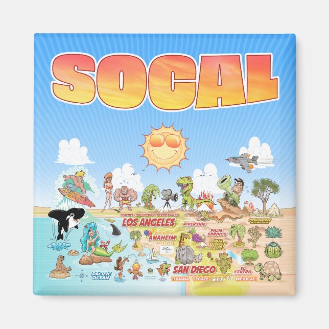 SoCal Magnet (Vorne)