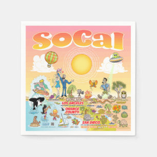SoCal Napkins Serviette