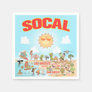 SoCal Napkins Serviette