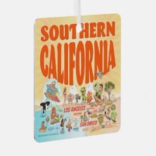SoCal Ornament Aus Metall
