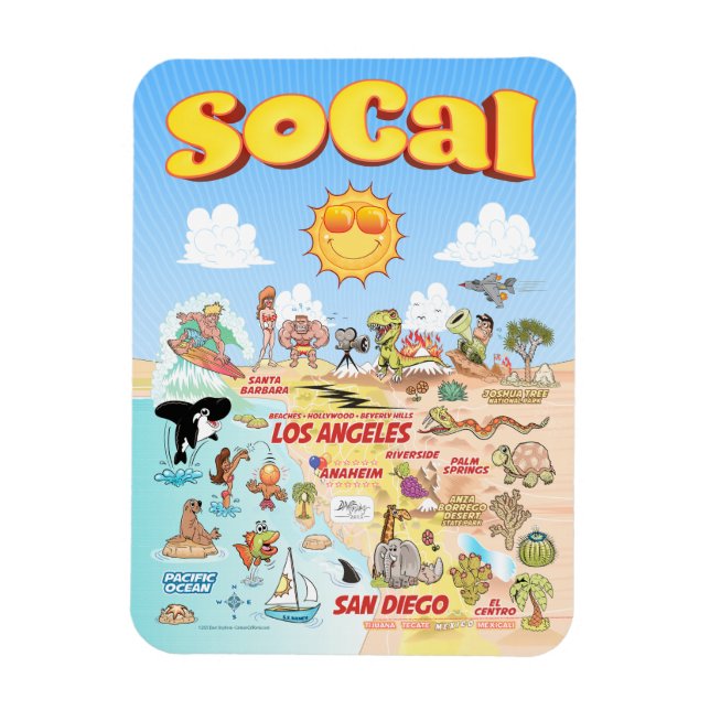 SoCal Paradise Magnet (Vertikal)