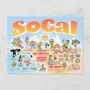 SoCal Postkarte