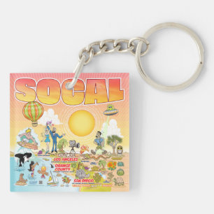 SoCal Schlüsselanhänger