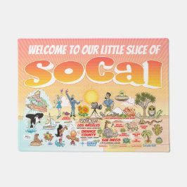 SoCal Sunset Fußmatte
