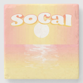 SoCal Sunset Steinuntersetzer