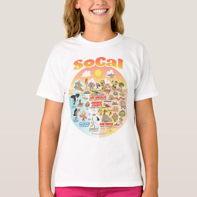 SoCal Sunset T-Shirt (Vorderseite)