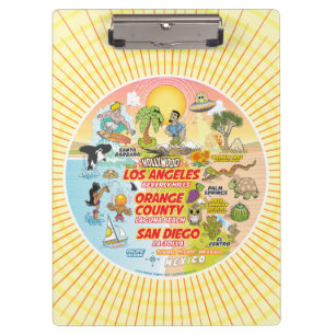 SoCal Sunshine Klemmbrett