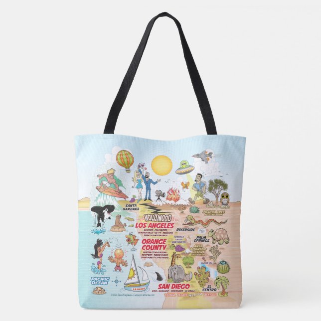 SoCal Tote Bag (Rückseite)