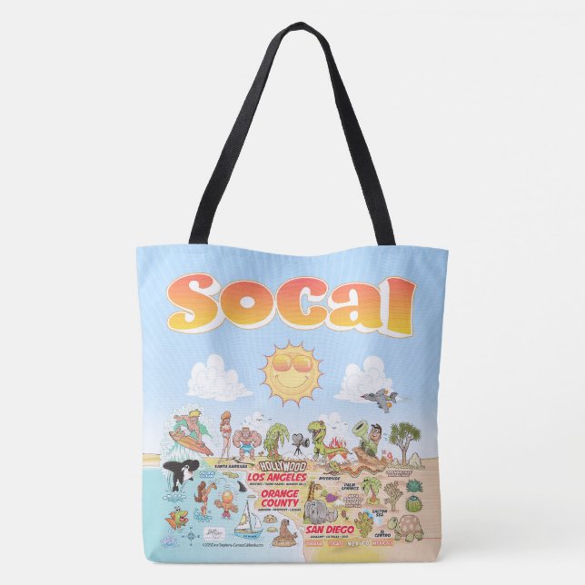 SoCal-Tragetasche (Rückseite)