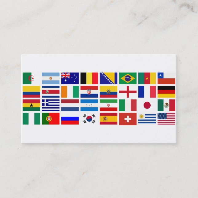 SOCCER 2014 VISITENKARTE (Vorderseite)