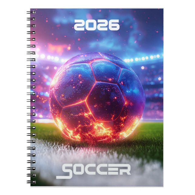 SOCCER 2026 - NOTIZBLOCK (Vorderseite)