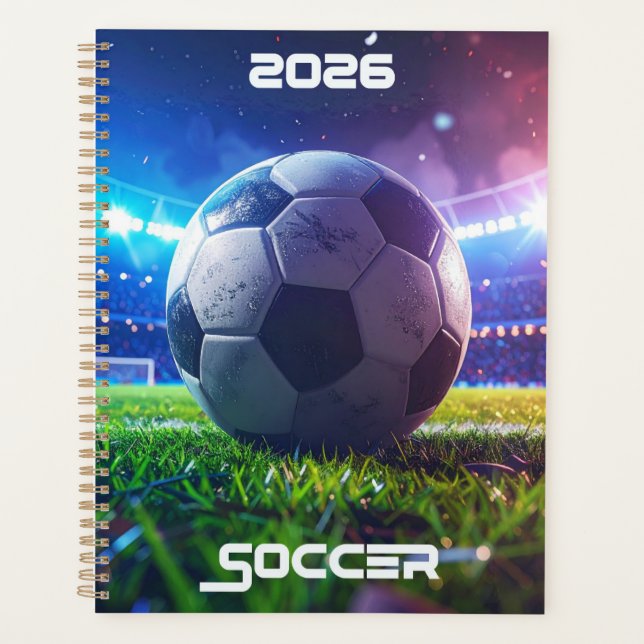 SOCCER 2026 - PLANER (Vorderseite)