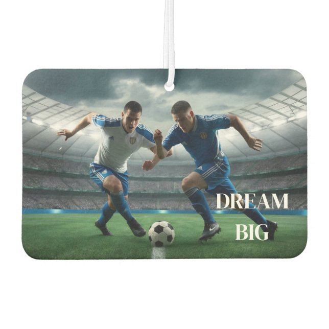 Soccer Auto Air Freshener Autolufterfrischer (Vorderseite)