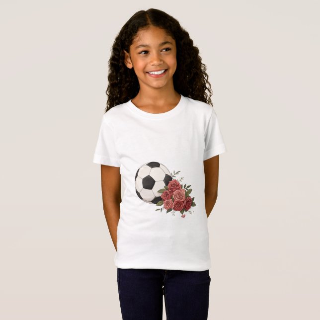 Soccer ball and Pink T-Shirt (Vorne ganz)