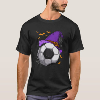 Soccer Ball Hexenhut Halloween Kostüm Kinder Junge T-Shirt
