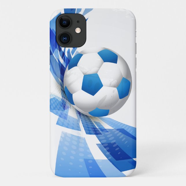 Soccer Ball iPhone 11 Fall Case-Mate iPhone Hülle (Rückseite)