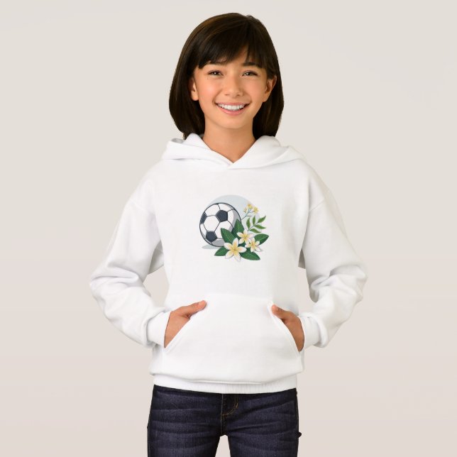 Soccer ball with Jasmine Hoodie (Vorne ganz)