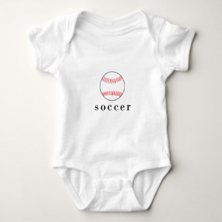 Soccer Baseball Funny Unglaublich witzig Sports T Baby Strampler