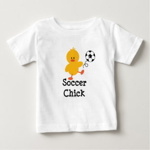 Soccer Chick Baby T - Shirt