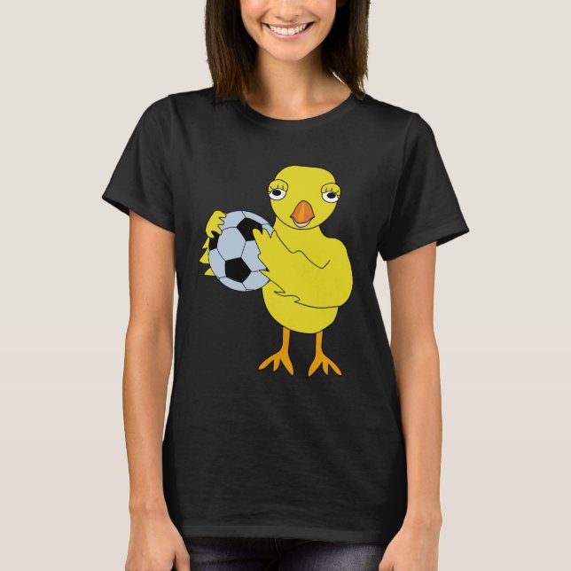 Soccer Chick T-Shirt (Vorderseite)