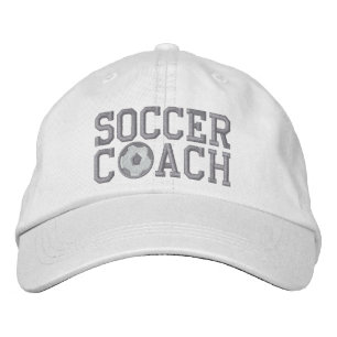 Soccer Coach Cap Bestickte Kappe