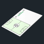 Soccer Coache Teamplaner Notizblock<br><div class="desc">Ein gecoacht Veranstalter und Teamleiter für alle Niveaus von Fußball-Enthusiasten! Egal, ob Sie eine Jugendfußballmannschaft, ein Fußball- oder Freizeitteam gecoacht haben oder einfach nur Spaß beim Spielen haben: Dieses Notizblock ist das ideale Tool, um alle Ihre Teamnotizen und Spielpläne behalten. Das Notizblock verfügt über ein leeres Fußballfeld auf einer Seite,...</div>