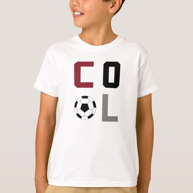 Soccer Cool Unisex Kids T-Shirt (Vorderseite)