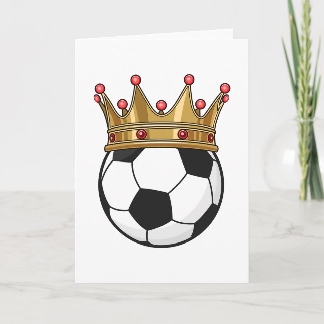 Soccer Crown King Karte (Vorderseite)