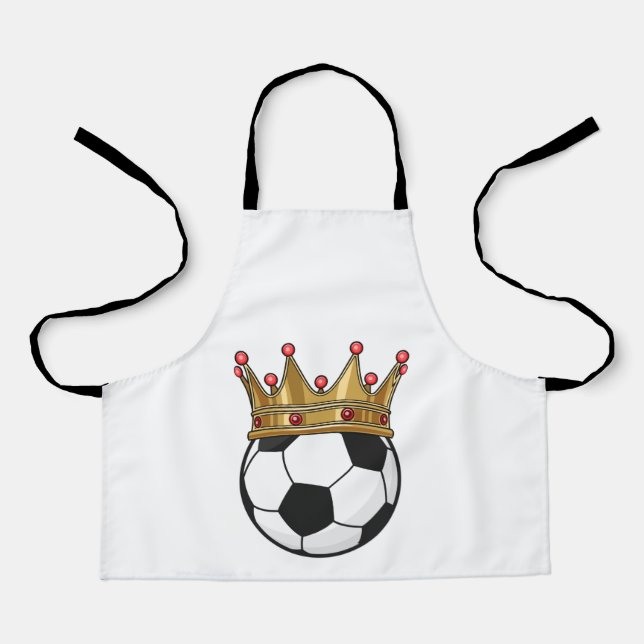 Soccer Crown King Schürze (Vorderseite)