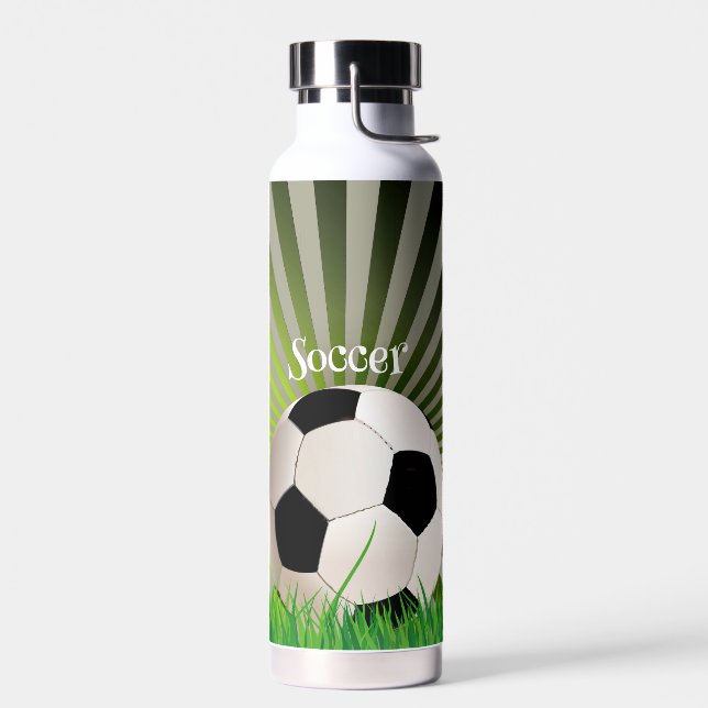 Soccer-Design des isolierten Schutzvakuums Trinkflasche (Links)