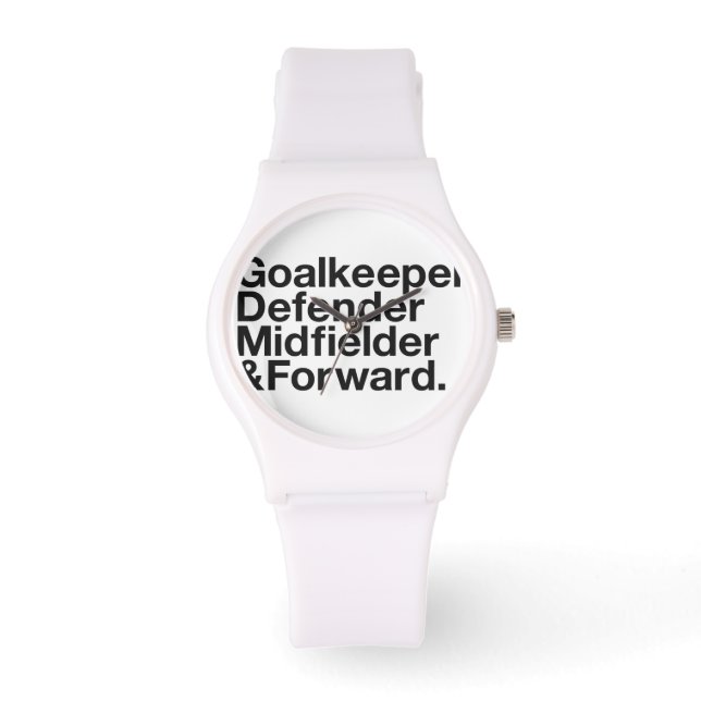 SOCCER Fan Armbanduhr (Vorderseite)
