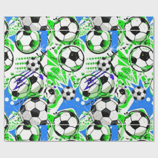 SOCCER GESCHENKPAPIER