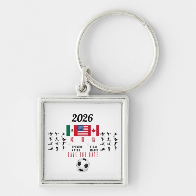 Soccer Gifts for Fans Schlüsselanhänger (Vorne)