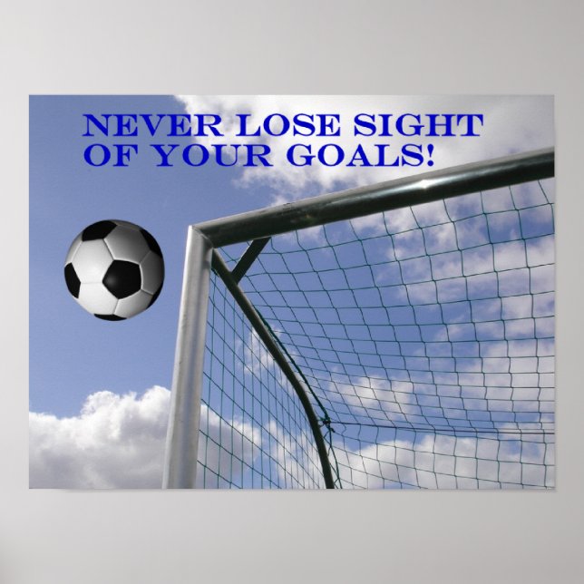 SOCCER GOALS POSTER (Vorne)