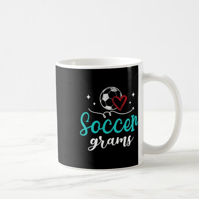 Soccer Grams Funny Soccer Player Grams  Kaffeetasse (Rechts)