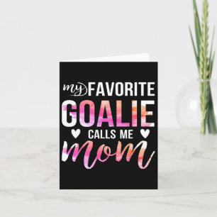 Soccer Hockey T-Shirt für Mamas meine Lieblings-Go Karte