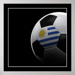 Soccer in Uruguay - POSTER