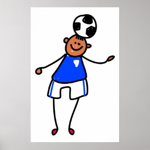 Soccer Kid Poster