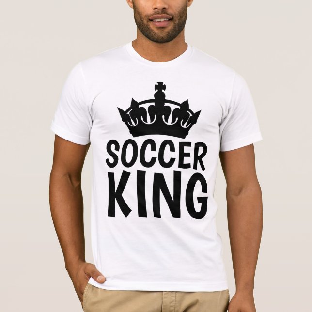 SOCCER KING T - SHIRT (Vorderseite)