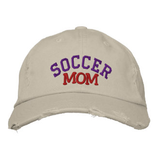 Soccer-Mama bestickt Bestickte Baseballkappe