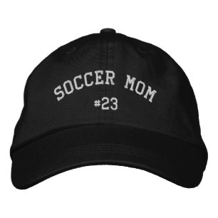 Soccer-Mama Niedlich bestickter Hut