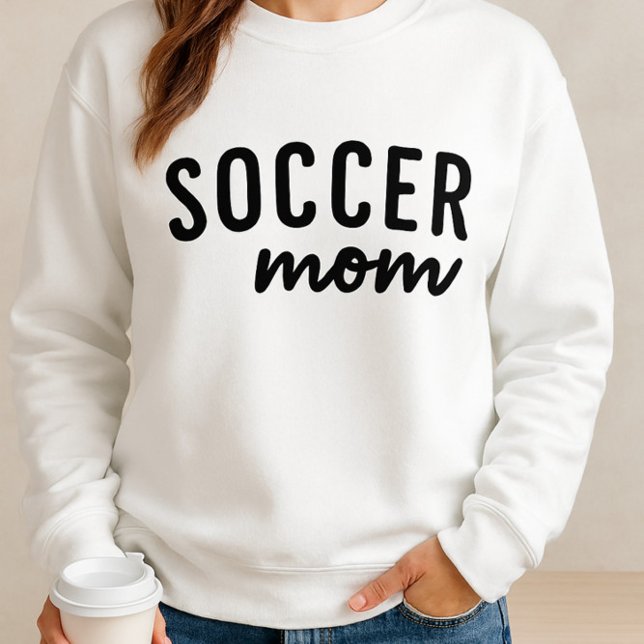 Soccer Mama Shirt - Einfaches Skriptdesign mit Her (Von Creator hochgeladen)