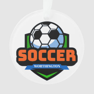SOCCER-Medaille Ornament