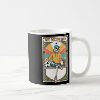 Soccer Mom Tarot Card Skeleton Coffee Byll Sidelin Kaffeetasse