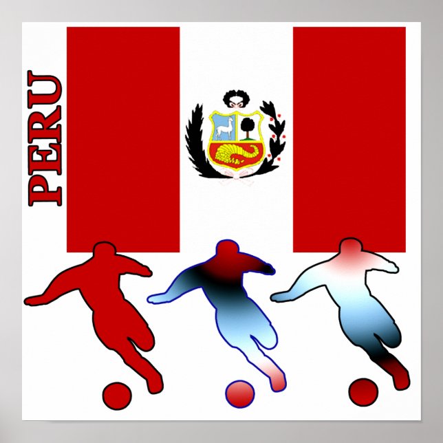 Soccer Peru Poster (Vorne)