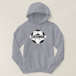 Soccer Player oder Coach benutzerdefinierten Teamn Hoodie