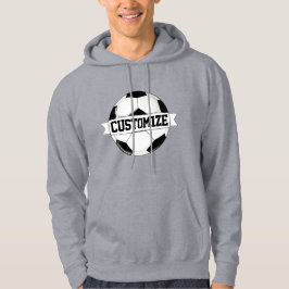 Soccer Player oder Coach benutzerdefinierten Teamn Hoodie
